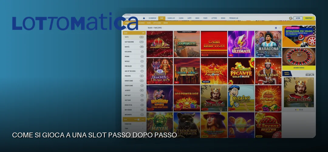 Lottomatica Casino promotional banner