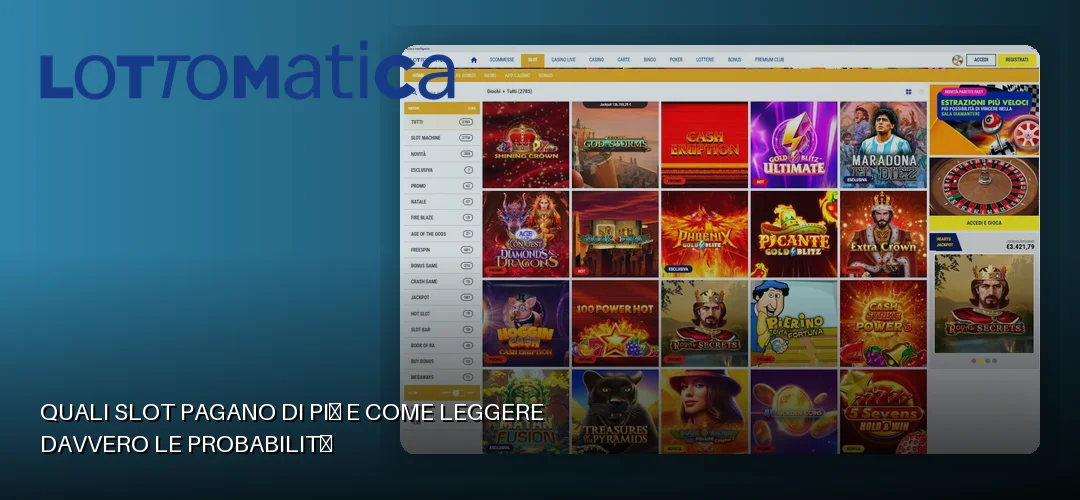 Lottomatica Casino promotional banner